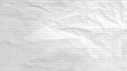 Crumpled Paper Sheet Background for Slides with Check Grid Lines Crumpled Paper Sheet Background for Slides with Check Grid Lines