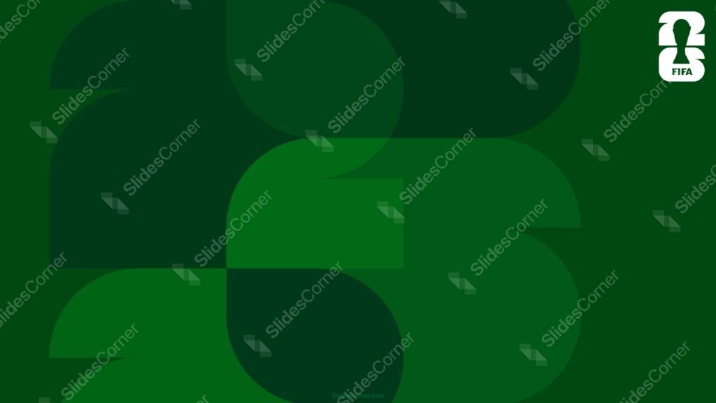 FIFA World Cup 2026 Background for Slides Dark Green FIFA World Cup 2026 Background for Slides Dark Green