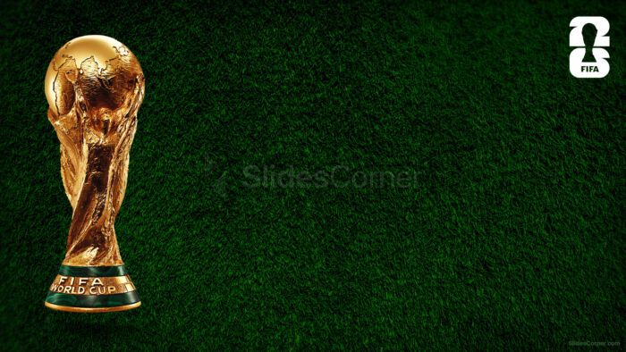 FIFA World Cup 2026 Background with Logo and Football Grass Field FIFA World Cup 2026 Background with Logo and Football Grass Field