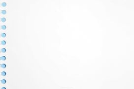 Torn Page from Notebook on Blue Background for PPT Slides