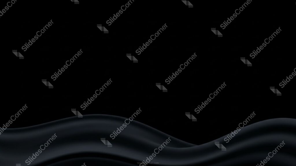 Black Solid Background for Slides with Soft Waves Free Download Black Solid Background for Slides with Soft Waves Free Download
