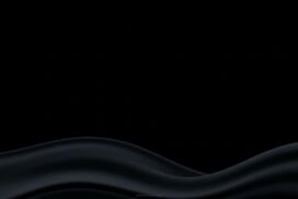 Black Solid Background for Slides with Soft Waves Free Download