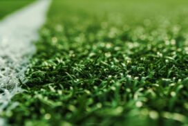 Soccer Field Background for Slides PPT PowerPoint