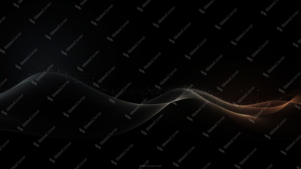 Black Solid Background (Background Hitam Polos) with Golden Waves Black Solid Background (Background Hitam Polos) with Golden Waves