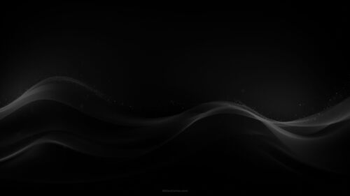 Black Solid Background (Background Hitam Polos) with Soft Waves and Particles Black Solid Background (Background Hitam Polos) with Soft Waves and Particles