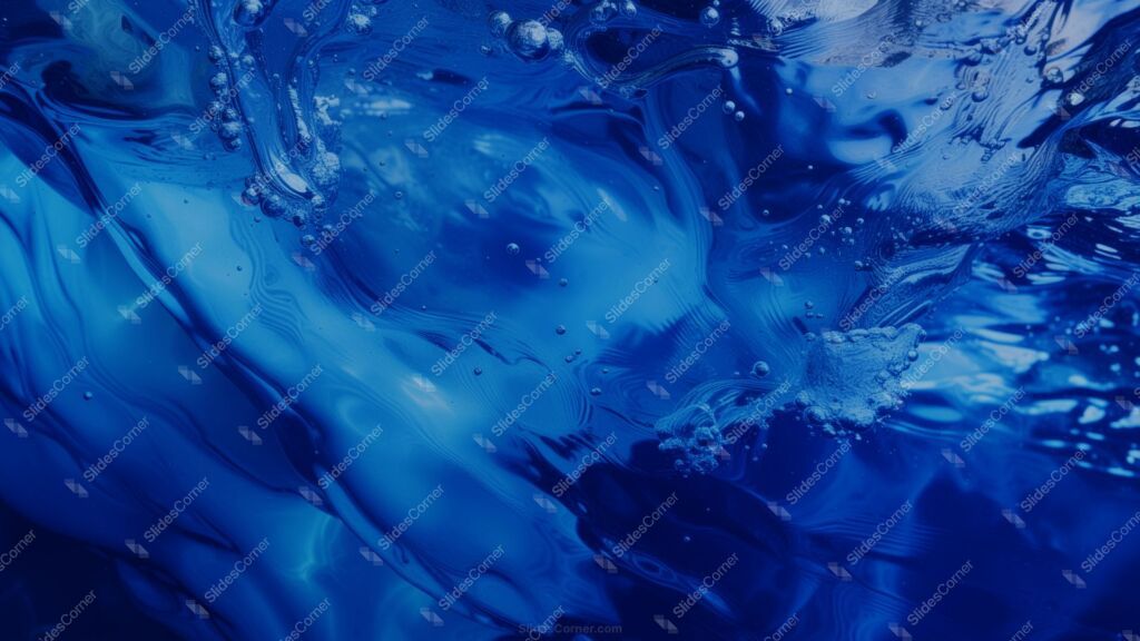 Blue Water Background for Slides – Free Download on SlidesCorner.com