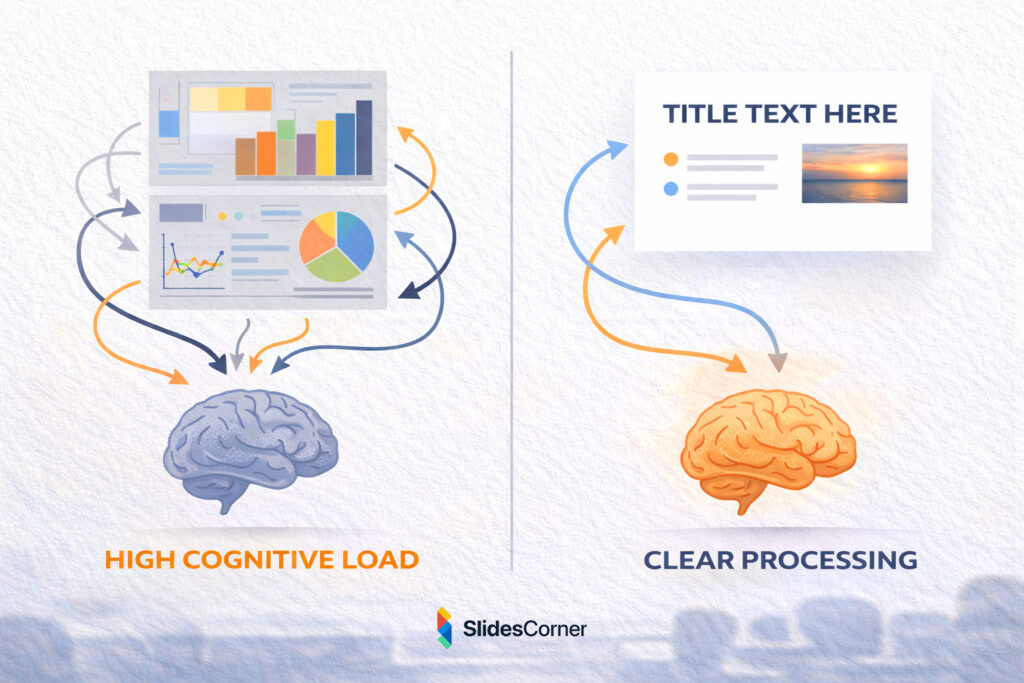 Brain Processing Simple Layouts