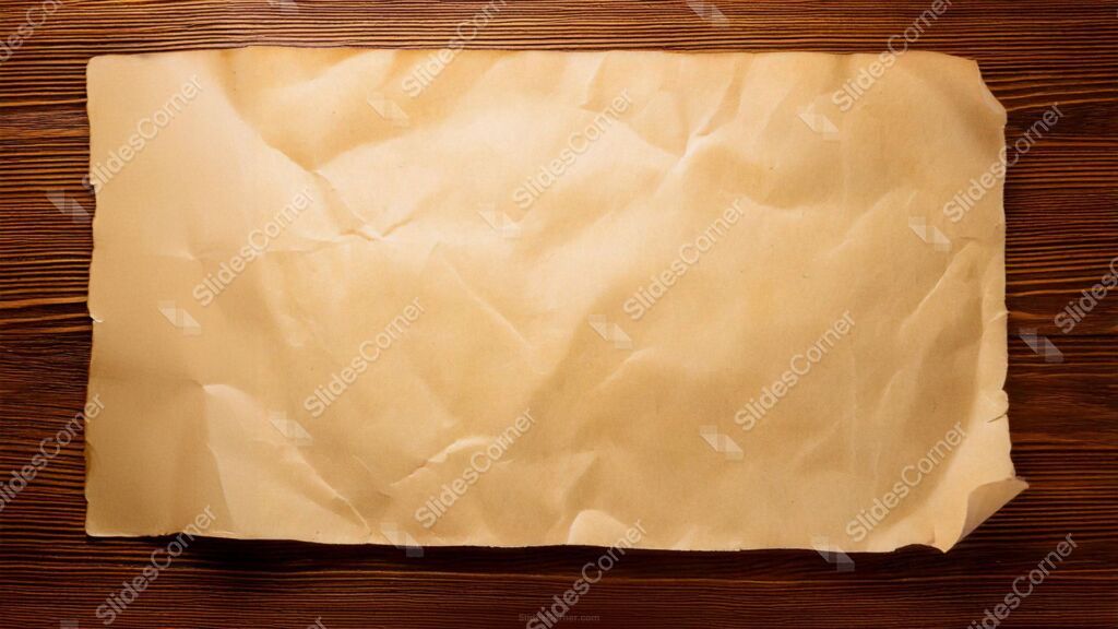 History Background for PowerPoint with an Old Paper on Wood History Background for PowerPoint with an Old Paper on Wood