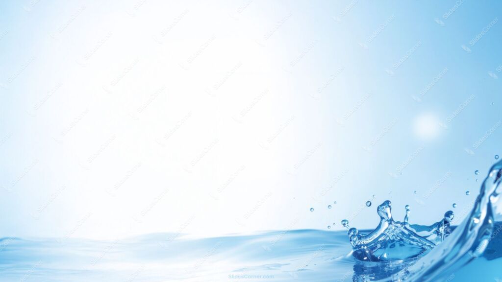 Simple Clear Water Background for PPT Slides – Free Crystal Blue Presentation Background Simple Clear Water Background for PPT Slides – Free Crystal Blue Presentation Background
