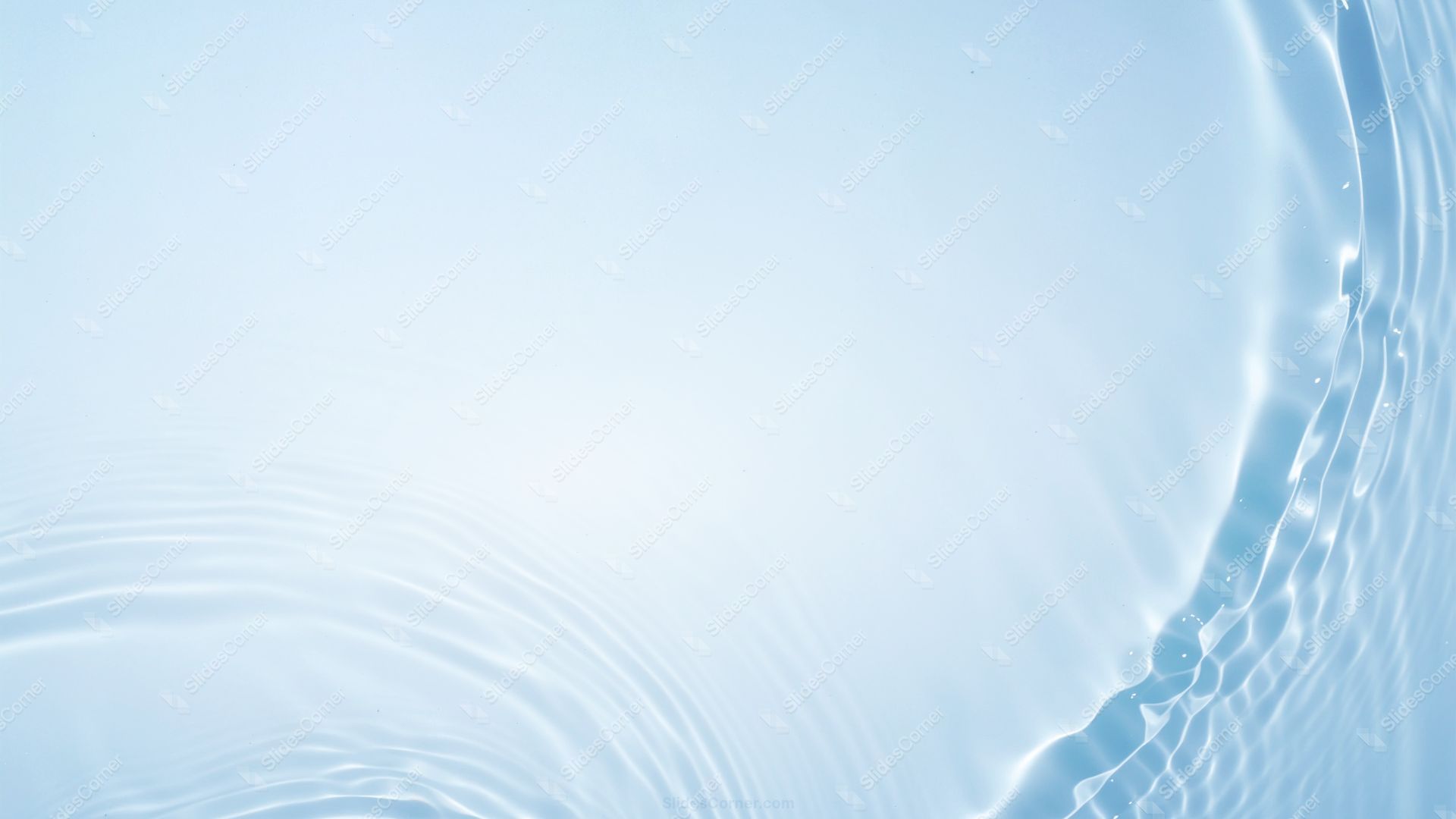 Simple Water Background for Powerpoint - Free HD Download — SlidesCorner
