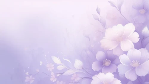 Purple PPT Background with Lavender Flowers Free HD Download for PowerPoint and Google Slides Purple PPT Background with Lavender Flowers Free HD Download for PowerPoint and Google Slides