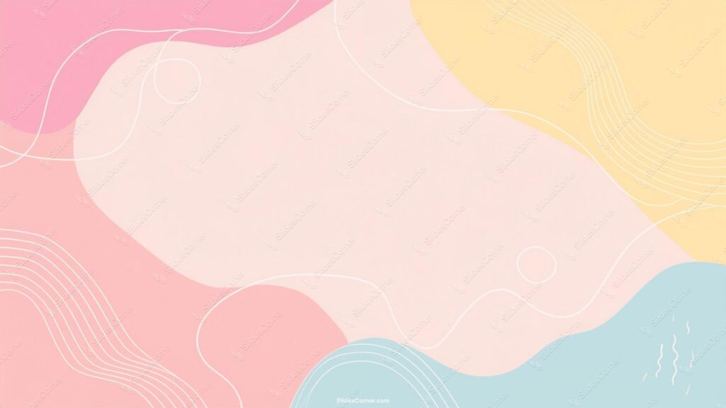 Aesthetic Pastel Cute Shapes & Lines Background for Slides Aesthetic Pastel Cute Shapes & Lines Background for Slides
