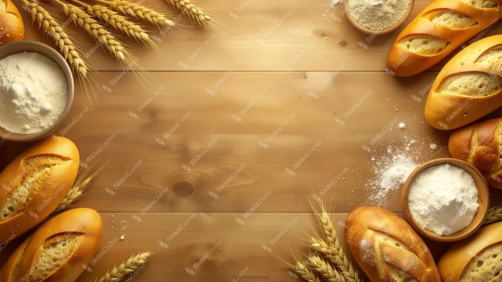 Free Bread Background for PowerPoint, Google Slides & Wallpaper ...