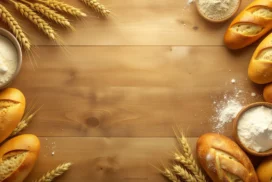 Free Bread Background for PowerPoint, Google Slides & Wallpaper