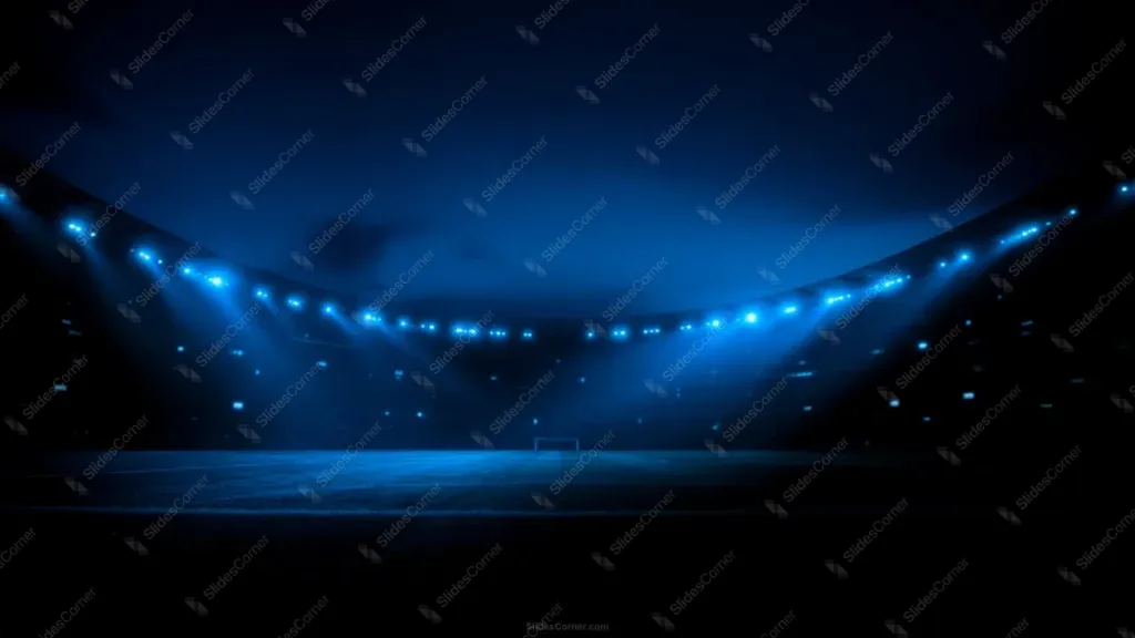 Dark Blue Football Soccer Background for Slideshow Presentations Dark Blue Football Soccer Background for Slideshow Presentations