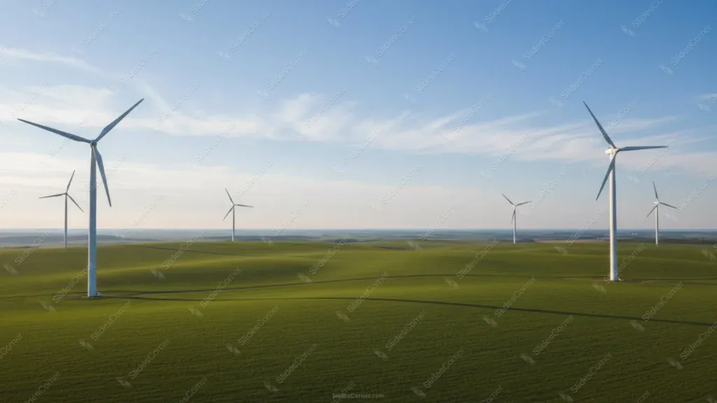 Free Green Energy Windmill Background for Presentation Slides and Wallpaper Free Green Energy Windmill Background for Presentation Slides and Wallpaper