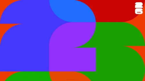Multicolor World Cup Background 2026 for PowerPoint, Google Slides and Wallpaper