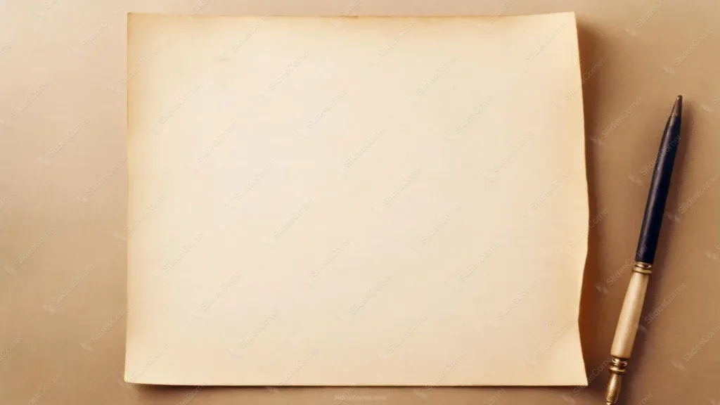 Old Historical Background with Antique Paper & Ink Pen – Free Download