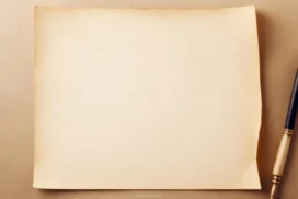 Old Historical Background with Antique Paper & Ink Pen – Free Download