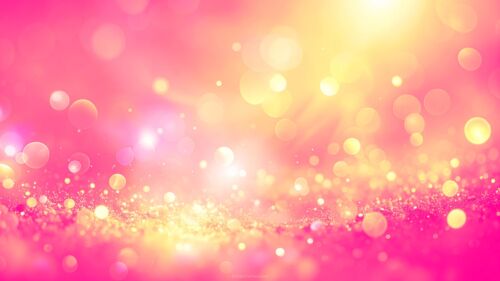 Pink Gold Bokeh Background for PowerPoint & Slides | Free Pink Gold Bokeh Background for PowerPoint & Slides | Free