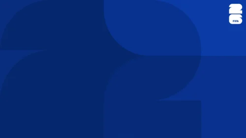 Navy Blue Free World Cup Background 2026 for PowerPoint, Google Slides and Wallpaper