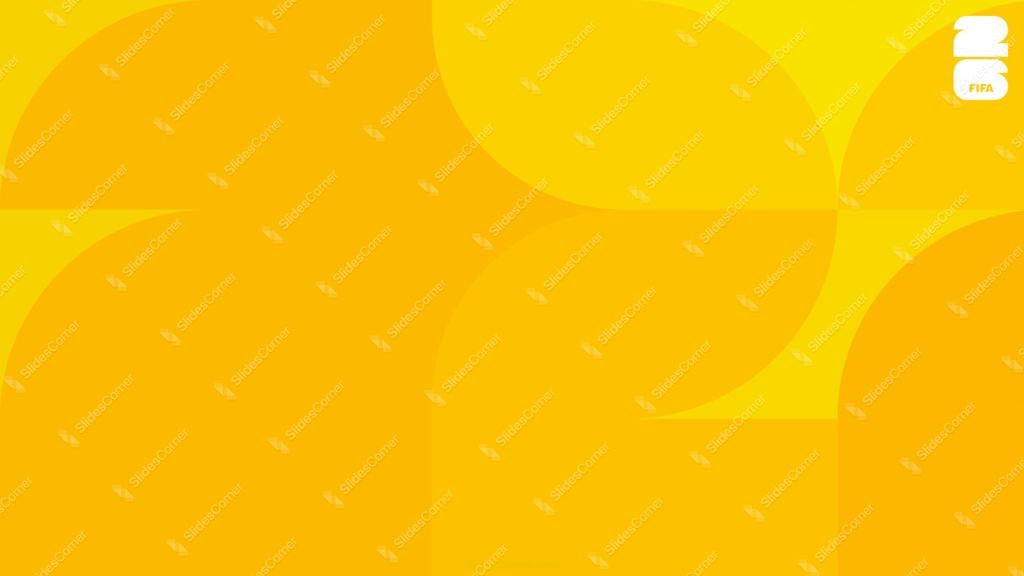 Free Yellow World Cup Background 2026 for PowerPoint and Google Slides Free Yellow World Cup Background 2026 for PowerPoint and Google Slides