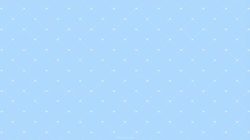 Baby Blue PowerPoint Background with Delicate Heart Diamond Pattern
