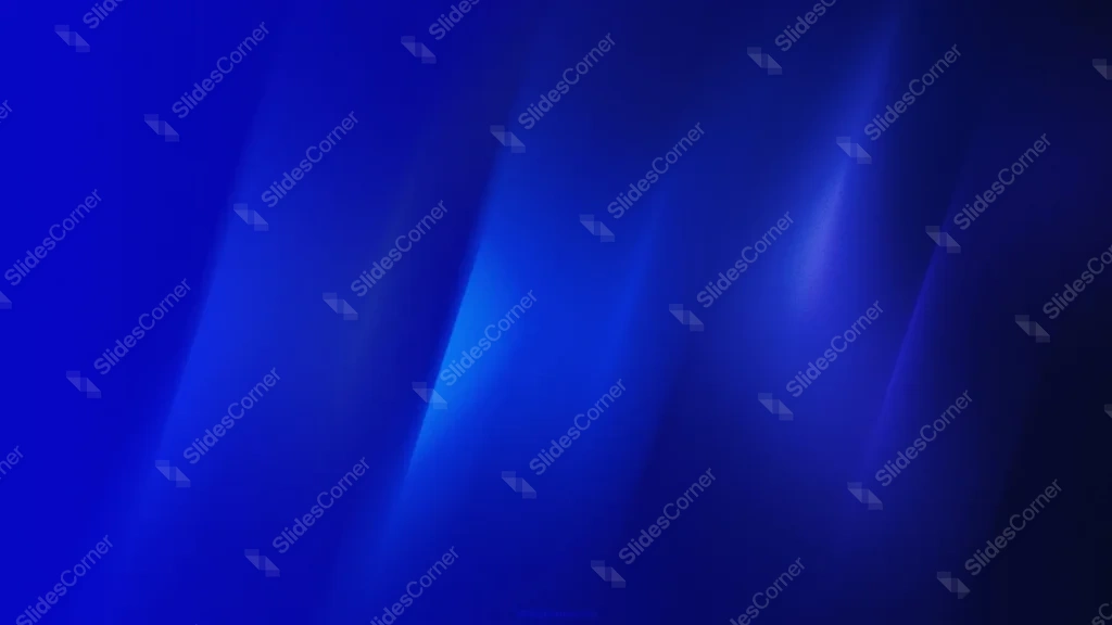 Blue PPT Background with Diagonal Light Halo (Free HD)