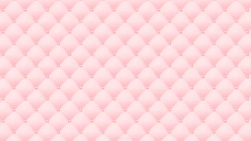 Classy pink background for slides with quilted matelassé diamond pattern and pearl accents