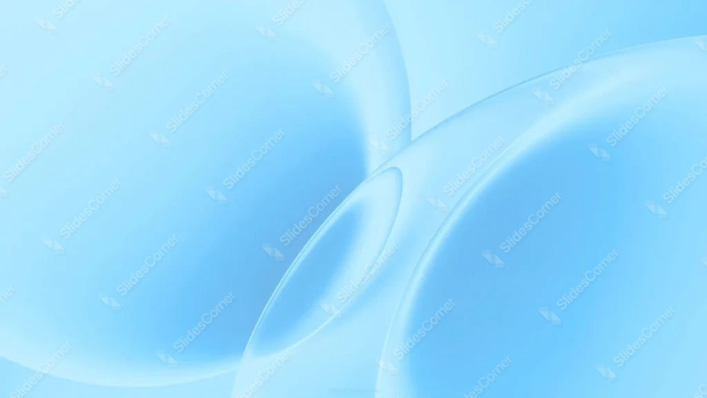 Medical Background for PowerPoint – Blue Glass Waves