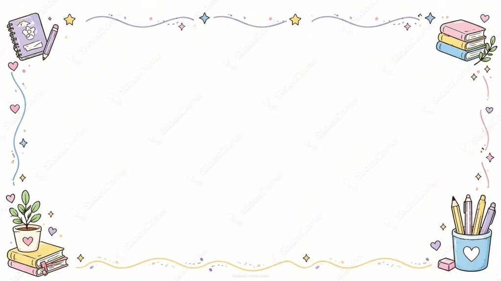School PowerPoint Background for Kids – Hand-Drawn Doodle Frame School PowerPoint Background for Kids – Hand-Drawn Doodle Frame