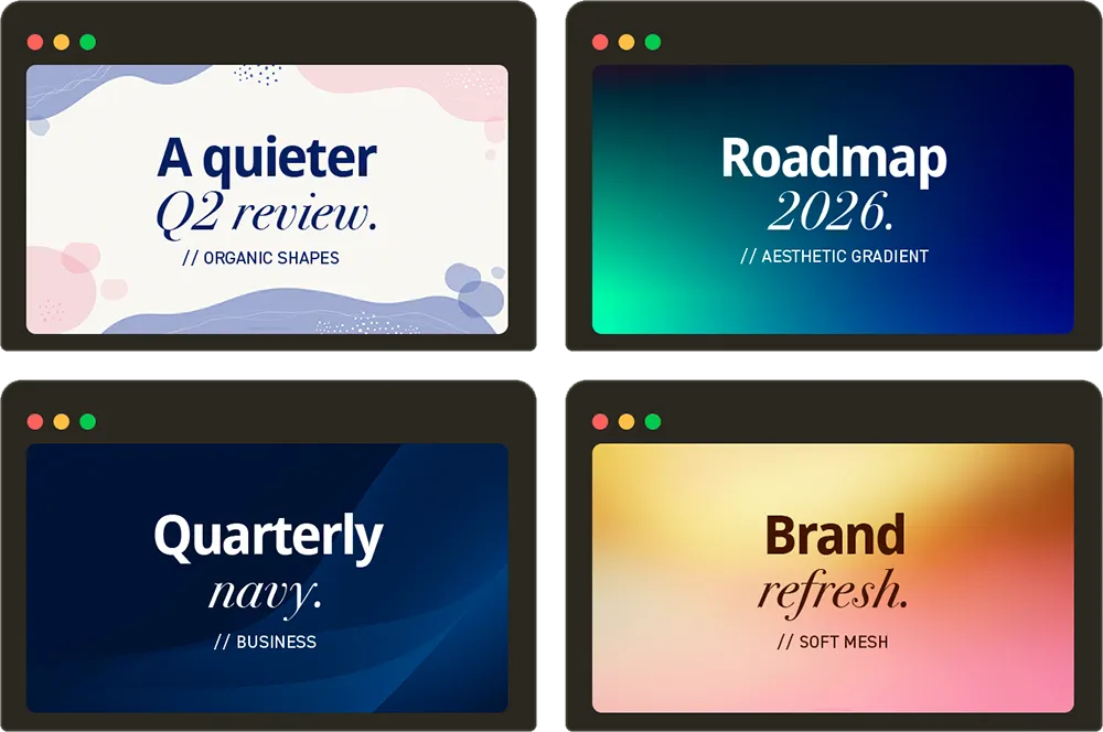 SlidesCorner - Free backgrounds for PowerPoint and Google Slides