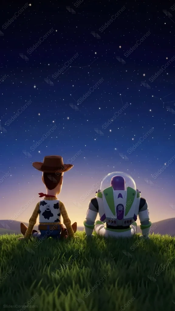 Woody and Buzz from Toy Story — Free Mobile Wallpaper