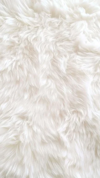 White Fur Texture Background for Instagram Story — Free Download