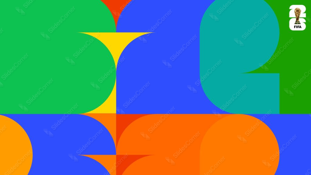 World Cup 2026 Background – Free FIFA Multicolor Slide World Cup 2026 Background – Free FIFA Multicolor Slide