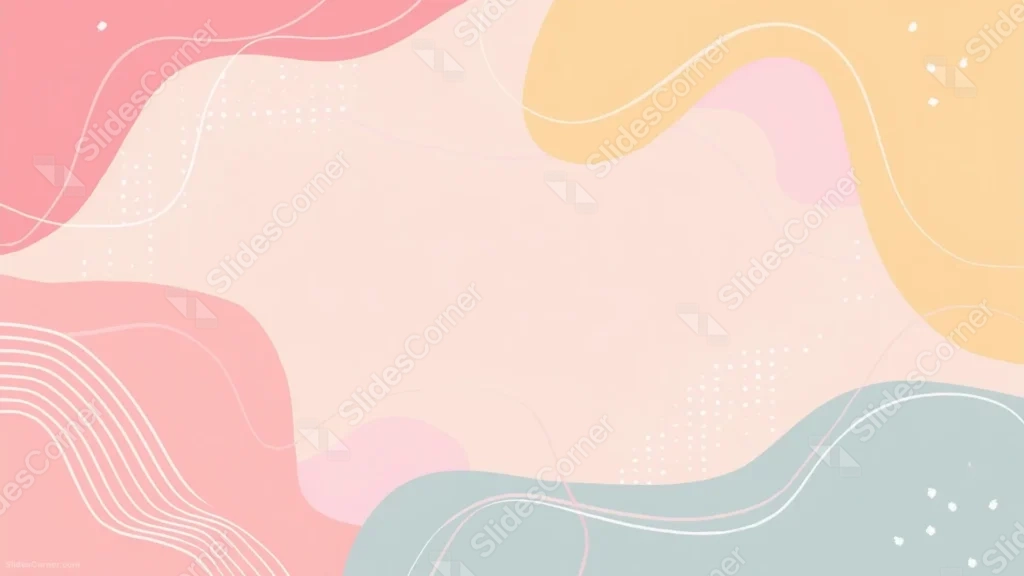 Aesthetic Pastel Background For PowerPoint With Ridged Line Clusters Aesthetic Pastel Background For PowerPoint With Ridged Line Clusters