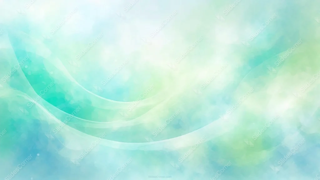 Medical Background For PPT With A Teal Green Watercolor Wash Medical Background For PPT With A Teal Green Watercolor Wash