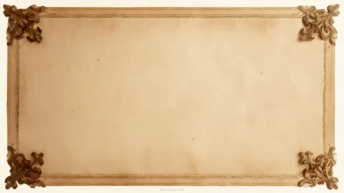 Antique Parchment Background For Google Slides With Carved Corners Antique Parchment Background For Google Slides With Carved Corners