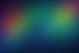 Aurora Borealis Background For PowerPoint With A Green Band