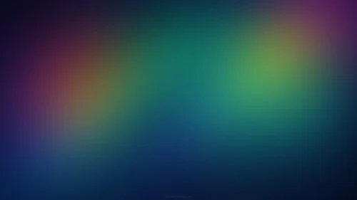 Aurora Borealis Background For PowerPoint With A Green Band