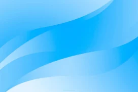 Blue Waves Background For PowerPoint With Diagonal Swoosh Bands