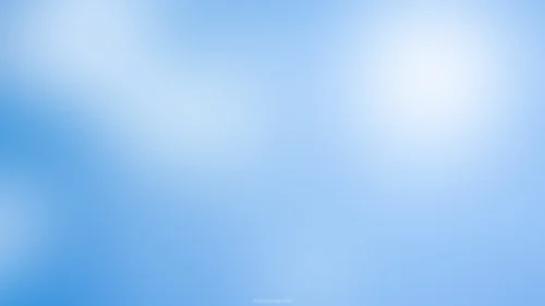 Cloudy Blue Sky Background For Google Slides With Soft White Patches