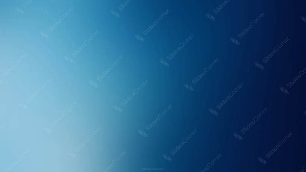 Blue Sky Background For PowerPoint With A Soft Cloudy Fade