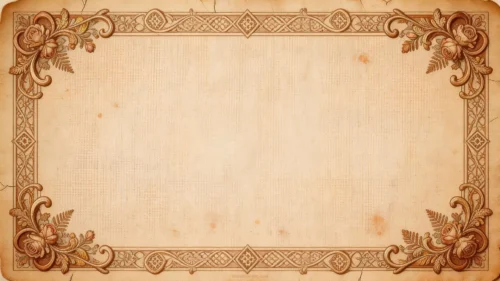 Classic Elegant History Background for PPT with Roses