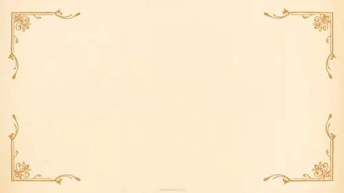 Vintage Frame Background For PowerPoint With Sepia Ornaments Vintage Frame Background For PowerPoint With Sepia Ornaments