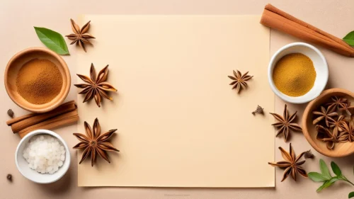 Aesthetic Vintage Classy Background PPT With Cinnamon And Star Anise Aesthetic Vintage Classy Background PPT With Cinnamon And Star Anise