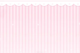 Cute Pink Stripes Background For Slides With Lace And Hearts