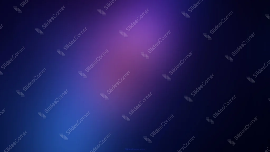 Dark Night Sky Background For PowerPoint With A Violet Core