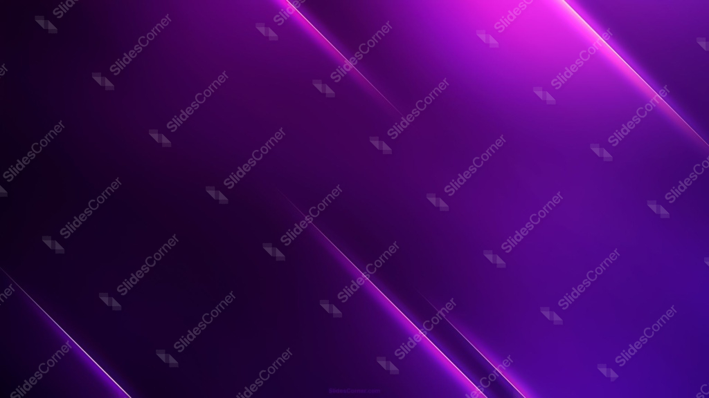 Dark Purple Background For PowerPoint With Neon Light Beams Dark Purple Background For PowerPoint With Neon Light Beams