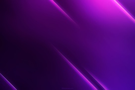 Dark Purple Background For PowerPoint With Neon Light Beams